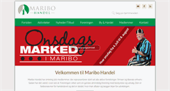 Desktop Screenshot of maribo.dk